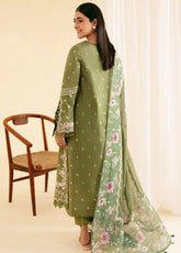 Qlinekari By Qalamkar Embroidered Lawn 3 Piece Unstitched Suit QLM24QK SQ-14 SEMAL